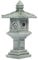 Cabilock Mini- Hausdekoration Zen Garden Statue Turm Gartenturm Statue Bonsai Tempel Simulation Landschaft Türme für Garten Teich Desktop Ornamente Fischtankverzierung