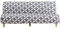 Jinayana Clic Clac Sofahusse, Polyester-Sofa-Sitzbezüge ohne Armlehnen 3 Sitzers（Diamant