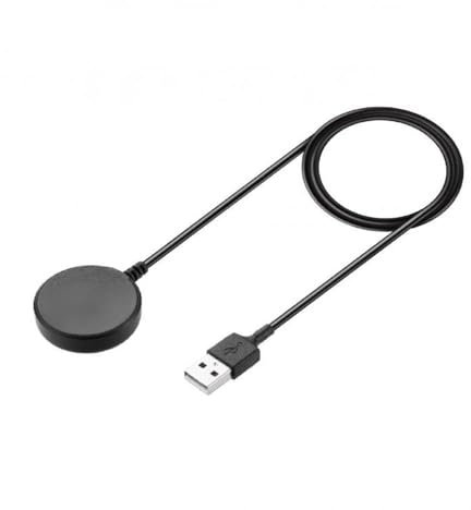 XIHAMA Charger Compatible with Samsung Galaxy Watch 6/5/4/3/Active 2/Active, Replacement USB Charging Cable Cord Dock for Galaxy Watch 6 Classic/5 Pro/4 Classic//Active 2/Active Smartwatch (Black)