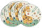 Artoid Mode Giraffe Schmetterling Dschungel Kinder 4er Set Platzsets, 37cm Küche Tisch Dekoration Drinnen Urlaub Party Dekor