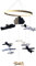 Baby-Mobiles Flugzeuge und Wolken-Windspiele aus Filz Mobile-Aufhänger süßes Cartoon-Babyspielzeug für Babyzimmer Decken-Mobiles Spielzeug-Dekoration Geschenk für Neugeborene Mobile Bebe