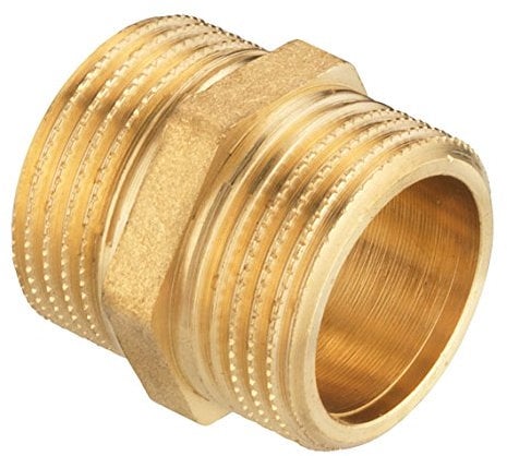 'Nipplo doppio 1 AG, in ottone