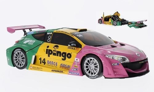 Renault Megane Trophy, No.14, Team Oregon, 2012, Modellauto, Fertigmodell, Norev 1:18