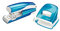 Büroset Leitz 5502 Büroheftgerät und Leitz 5008 Bürolocher NeXXt, Metall, 30 Blatt, metallic (Heftgerät + Locher im Set, perlweiß) (Heftgerät + Locher im Set, blau metallic)