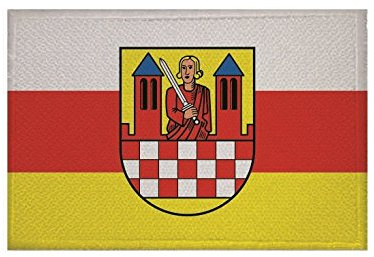 U24 Aufnäher Iserlohn Fahne Flagge Aufbügler Patch 9 x 6 cm