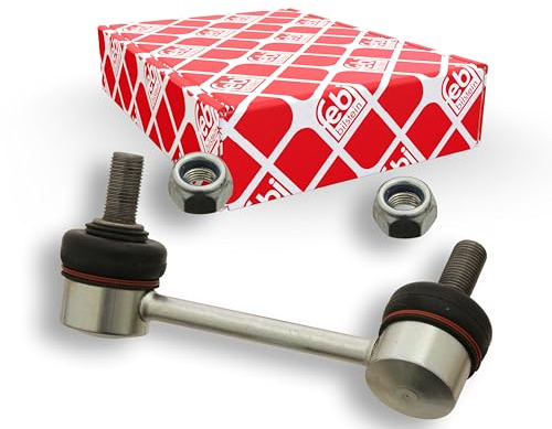 febi bilstein 31559 Verbindungsstange mit Sicherungsmuttern, 1 Stück | Kompatibel mit: MITSUBISHI PAJERO CLASSIC, PAJERO III, PAJERO IV