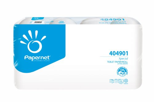 Papernet 404901 Toilettenpapier Special 3-lagig, 8 Stück weiß