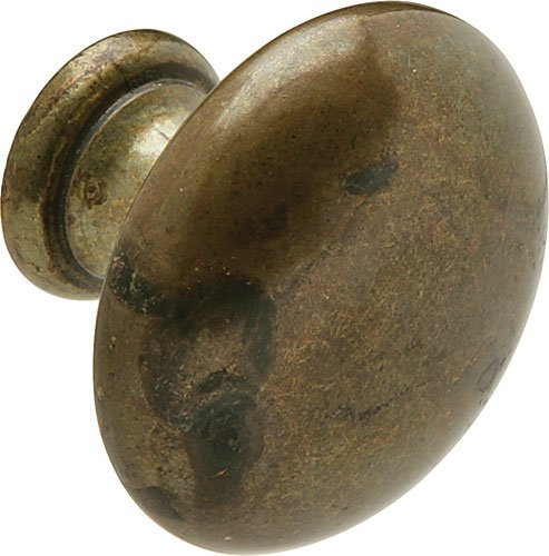 Knob for Kitchen/Bedroom/Cabinet/Door/Cupboard/Drawer Knob Ø 40 mm - Finish - Antique Brass (1)