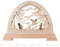Rudolphs Schatzkiste Rundbogen Rodelberg mit Figuren,elektrisch beleuchtet BxHxT = 49x36,5x6,5cm NEU Erzgebirge Schwibbogen Lichterbogen