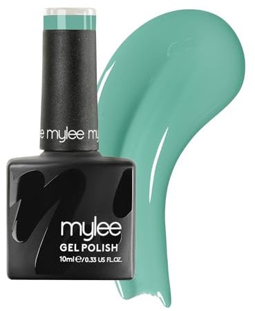 Mylee Gel Nail Polish 10ml [Beyond the Trees] UV/LED Soak-Off Nail Art Manicure Pedicure for Professional, Salon & Home Use [Green Range] - Long Lasting & Easy to Apply