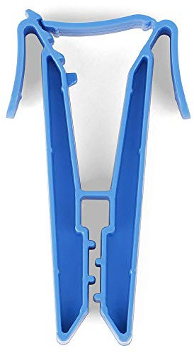 10 STK Sockenclips, Sockenklammern (Blau)