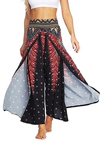 Lu's Chic Damen Yogahose Harem