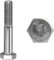 FASTON® Sechskantschrauben mit Schaft M8x50 Edelstahl A2 V2A (10 Stück) DIN 931 Maschinenschrauben Sechskant Schraube Maschinenschraube mit Teilgewinde rostfrei