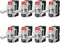 Gebildet Kippschalter 10A/12VDC, 6A/24VDC, EIN/AUS Wippschalter, SPST 2-pin Rocker Toggle Switch, zum Auto KFZ LKW Boot (8er Pack, Schwarz)