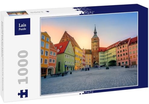 Lais Puzzle Landsberg am Lech historische Altstadt, Bayern, Deutschland 1000 Teile