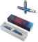 PARKER IM Premium Fountain Pen, Blue Ink, Medium Nib, Engraving, Gift Box (S.E. Submerge)