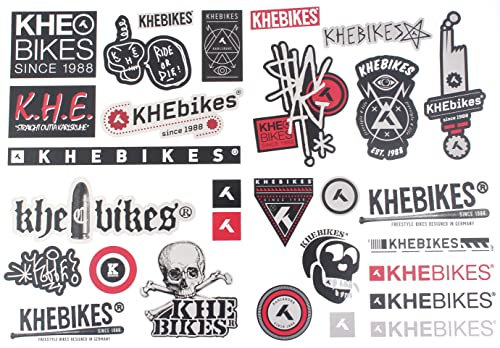 KHE BMX Aufkleber Sticker Set viele Größen Hochwertig