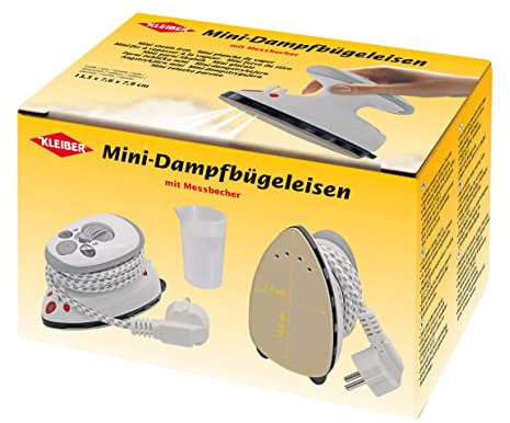 Kleiber + Co.GmbH Mini fer à repasser à vapeur avec gobelet