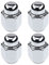 Frankberg 4 tuercas de rueda delantera y trasera compatibles con H i10 i20 i30 i40 G70 Accent Atos Coupe Elantra Galloper II Genesis Grandeur 1994