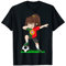 Fußball Portugal Trikot Shirt Portugiesische Flagge Fußball Mädchen T-Shirt
