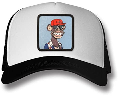 Bored of Directors Offizielles Lizenzprodukt Ape 6152 - Daytona The Noise Trucker Cap (Weiß-Schwarz), One Size