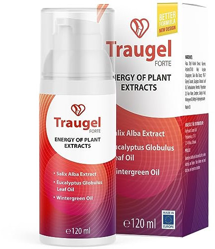 Traugel Forte Gel | Energy of plant extracts | Hochwertige Inhaltsstoffe | 100 ml 1x