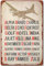 Lustiges Blechschild, Pilotencode, Metallschild, Alpha Bravo, Charlie Pub, Neuheit, Kaffee, Bar, Club, Wandposter, Hof, Garten, Bauernhof, Mann, Höhle, Bar, Café, Wohnzimmer, Küche, 20,3 x 30,5 cm