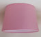 30 cm Lampenschirm, Baumwollstoff mit weißer PVC-Rückseite, handgefertigtes Produkt, für Tischlampe, Stehlampe (Rosa)