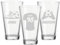 LUXENTU Trinkgläser mit Gravur 3er Set, 300 ml, Personalisierte Wassergläser und Kindergläser mit Fußball-Motiven, Fußball & Schuhe | Trikot | Torwarthandschuhe, Spülmaschinenfest