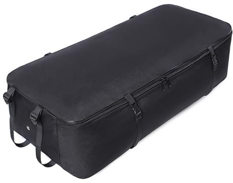 Hperu Paddelbrett, Paddle -Board -Rucksack 37x16.5x9.5 Zoll Reißverschluss in aufblasbarer Paddelbrettbeutel mit Griff und Schnalle -Gurt -Nylon -Paddel -Board -Beutel für SUPs, Surfbrett, nur Tasche