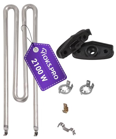 Viоks.pro Heizstab 2100W 230V Ersatz für Miеle 6260482 6260483 6260485 & IRCA 4043769 Heizelement 230V Heizstab - Waschmaschinen Heizung Heating Element - Ersatzteile für Waschmaschinen Tockner