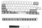 Gucagle 73pcs Sublimation Keycap Set mit niedlichen Mustern Reiche Farben für mechanische Tastatur 6064 Kirschblüte (6064 Ink)