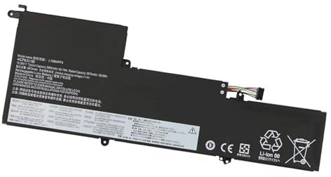 ASKC L19M4PF4 Laptop Battery for Lenovo Ideapad Yoga Slim 7-14IIL05 7-14ARE05 7-14ITL05 Series 5B10W65297 SB10W65282 L19D4PF4 5B10W65276 SB10W65291 L19C4PF4 5B10W65273 60.7Wh