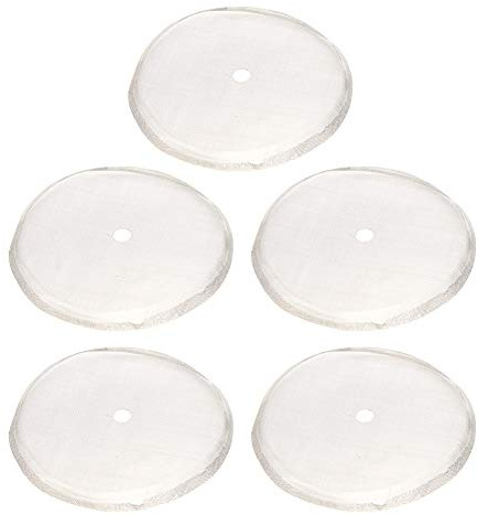 KooingTech 5Pcs 80 Mesh Reusable Stainless Steel Filter Mesh, Cafetiere Filter for 600ml French Press Pot Accessory