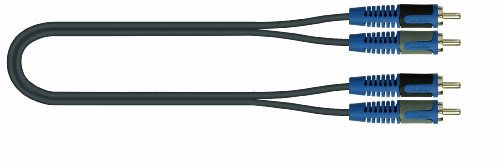 Quik Lok RKSA/110-2 - Cavo Professionale Stereo a Basso Rumore Con Terminazioni RCA/RCA - Lunghezza: 2 Metri