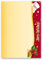 50 Blatt Briefpapier Weihnachten SANTA CLAUS - DIN A5 Format - Paper-Media