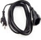 Verlängerungskabel Verlängerung 1-fach Strom-Kabel Euro-Stecker (1,5 Meter 1-Fach, Schwarz)
