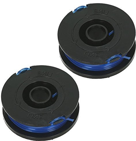 SPARES2GO Bobina y línea de 5 m para desbrozadora Mac Allister MGT430 (paquete de 2)