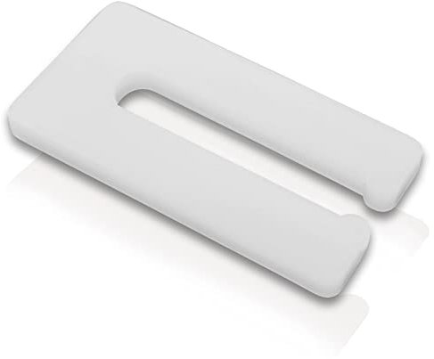 My Plast® 250 Stück 4 mm Ausgleichsplättchen – Verglasungsklötze, Montagekeile & Unterlegeplatten | Abstandshalter & Distanzhalter aus Kunststoff – Höhenausgleich & Montagehilfe – Made in Germany