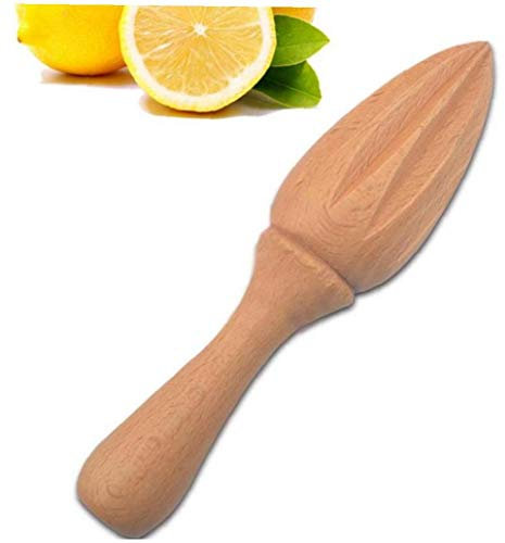 1pc manuel en bois Presse-citron Presse main Juicer Fruit Jus d'orange Citrus Extractor Alésoirs design Ten coin