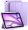 Vobafe Cover iPad Air 11 2025 2024/5 4 Generazione 2022/2020, 10.9/11 Pollici, Custodia in Supporto Protettivo con Pencil Holder, Supporta la Carica di Apple Pencil, Lavanda