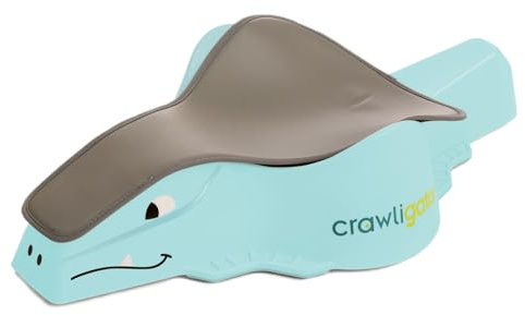 CRAWLIGATOR Tummy Time Mobility Toy for Infants 4-12 Months (Mint)