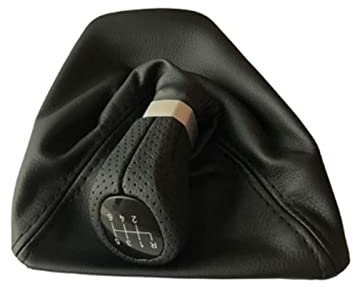 BMINO Auto Umschaltknopf Getriebeknopf Auto Styling Zubehör Fit for BMW 1 Series E81 E82 E87 E88 E90 E91 E92 F20 F30 F31 F31 Schaltknauf (Color : E90 leather 6s M)
