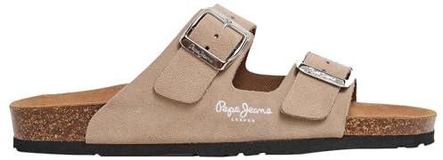Pepe Jeans Sandales en Cuir Beige Oban