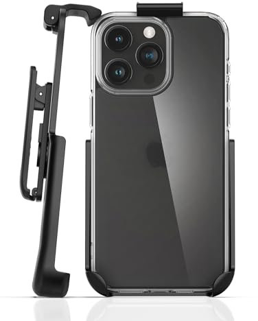 Encased Belt Clip Holster for Spigen Ultra Hybrid Case - iPhone 15 Pro Max (Case Not Included)