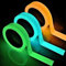 Taicols 3 Pezzi 5m x 1cm Nastro Luminoso, Nastro Fluorescente Adesivo, Nastro Bagliore Nel Buio,Nastro Luminoso Adesivo Impermeabile Nastro Fluorescente Adesivo, Nastro Adesivo Luminescente