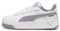 PUMA Unisex-Kinder Carina Street Jr Sneaker, White-Pale Plum Silver, 39 EU