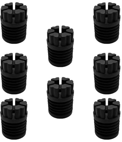 JUUPINE 8 pezzi anti-vibrazione Feet Shock Absorption Rubber Cushion for Bambu Lab X1X1C X1E P1P P1S Series, 3D Printer Accessories for BambuLab X1 P1P P1S Series Anti Slip Cushioning Rubber Foot