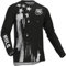 HULG Herren-Mountainbike-Trikot, Herren-Radtrikot, Motocross, Downhill-Trikot, Schnell Trocknend Und Atmungsaktiv, Geeignet Für MTB/BMX/Cross-Country-Motorräder Und Andere Sportarten (Style-08,L)