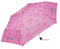 ergobag Regenschirm Kinderschirm für die Schultasche, ultraleicht und klein mit Tasche, reflektierend windfest WolkenzauBär - Pink